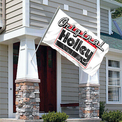 Holley Flag 3X5 Ft Banner American Auto Parts Original Garage Wall