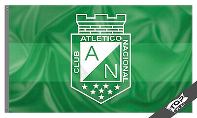 Atletico Nacional Flag Banner 3x5Ft Futbol Football Colombia Medellin Bandera