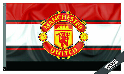 Manchester United Flag Banner 3x5 ft Football Soccer Red Devils 3 Colors Cassatt